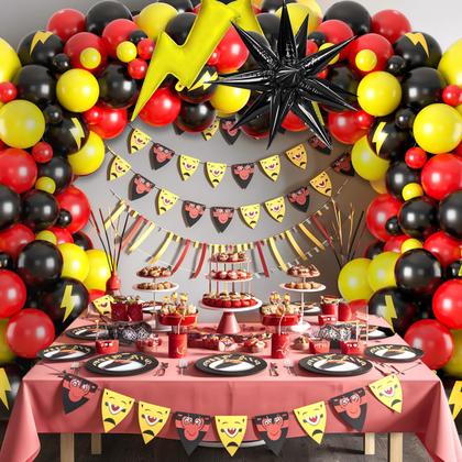 Imagem de Balloon Garland Arch Kit Sowide Cartoon Game Birthday Party