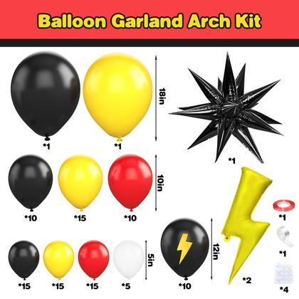 Imagem de Balloon Garland Arch Kit Sowide Cartoon Game Birthday Party