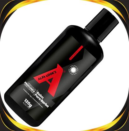 Imagem de Balm Para Barba Alfa Looks 120g Hidrata Modela E Perfuma