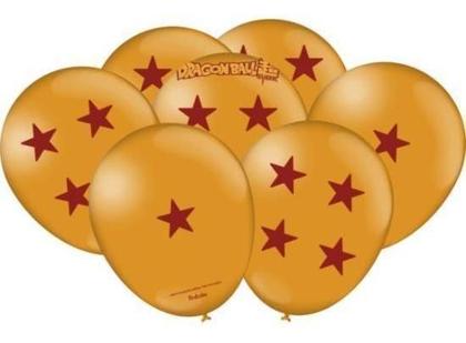 Imagem de Balões Bexigas Dragon Ball 25un Decoração Festa
