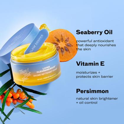 Imagem de Bálsamo de limpeza Then I Met You Living com semente de uva 90mL