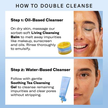 Imagem de Bálsamo de limpeza Then I Met You Living com semente de uva 90mL