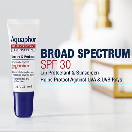 Imagem de Bálsamo labial Aquaphor Lip Repair Lip Repair SPF 30 Tubo de 10 ml