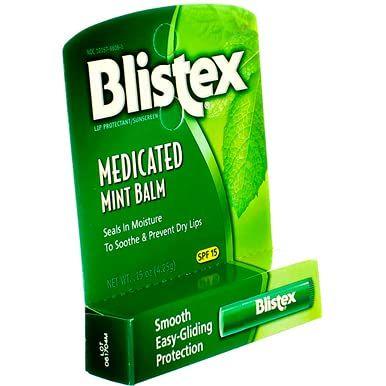 Imagem de Bálsamo labial Blistex Medicated Mint SPF 15 4,4 mL (pacote com 6)