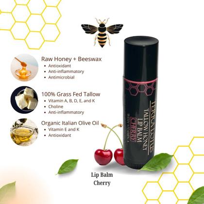 Imagem de Bálsamo labial Terra Lotus Organic Sebo Hidratante com Azeite de Oliva, Pacote com 5