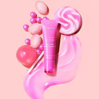 Imagem de Bálsamo Lip Glowy LANEIGE Sweet Candy Hydrate Glossy Moisturize