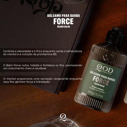 Imagem de Bálsamo Para a Barba Fortalecedor 100g - QOD Barber Shop