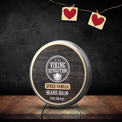 Imagem de Bálsamo para Barba Viking Revolution - Baunilha Temperada (60ml) com Óleo de Argan