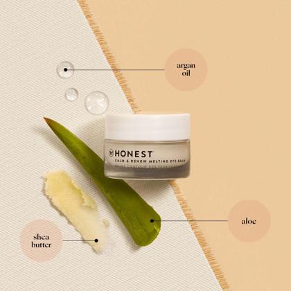 Imagem de Bálsamo para os olhos Honest Beauty Calm + Renew Antienvelhecimento 15mL