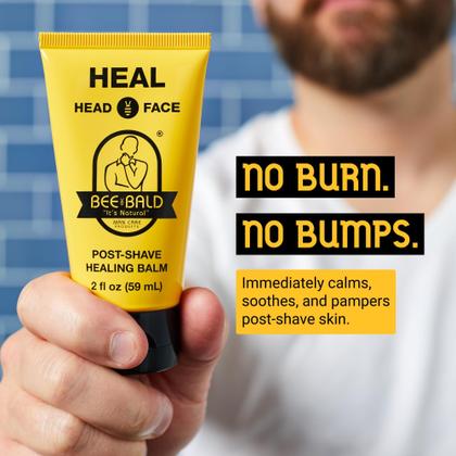 Imagem de Bálsamo Pós-Barba Bee Bald HEAL - 60ml (Kit com 2)