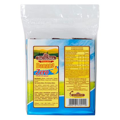 Imagem de Banana DaColônia Zero Açúcar 180g