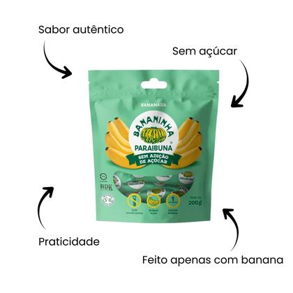 Imagem de Bananinha Natural Sem Açúcar - Paraibuna 200g