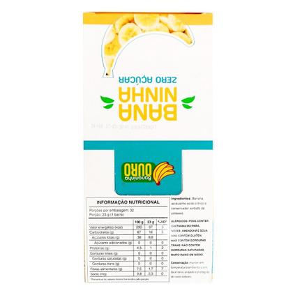 Imagem de Bananinha Ouro Zero Açúcar 23gr Dp 32 Un