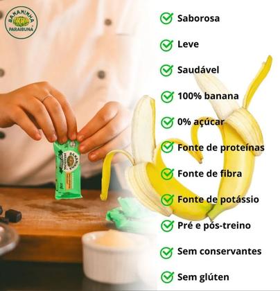 Imagem de Bananinha Paraibuna Sem Açúcar Vegano Sem Conser 20un