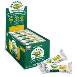 Imagem de Bananinha Paraibuna Tradicional Natural Doce de Banana 20un