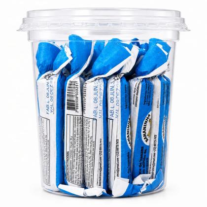 Imagem de Bananinha Santa Branca Sem Açúcar Pote 30x35g: Doce Saudável Snack Fit