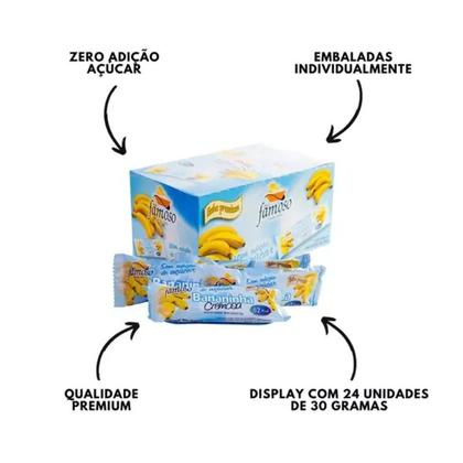 Imagem de Bananinha Zero Açúcar 24 unid Deliciosa