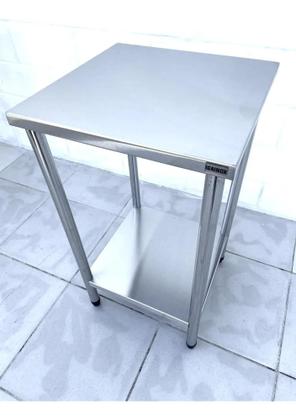 Imagem de Bancada 70x40 Inox Industrial 1 Prateleira Restaurante