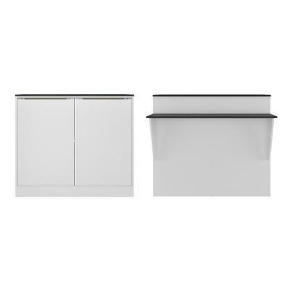 Imagem de Bancada Balcão/Mesa Cozinha Bélgica Multimóveis BR5484 Branca