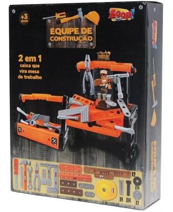 Imagem de Bancada De Ferramentas Infantil Maleta - 2 em 1 - Zoop Toys