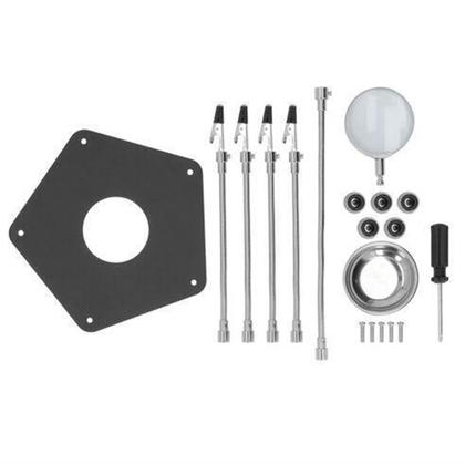 Imagem de Bancada De Reparo De Solda De Placa Com Lupa 3 X 4 Garras Jacaré CBRN20386