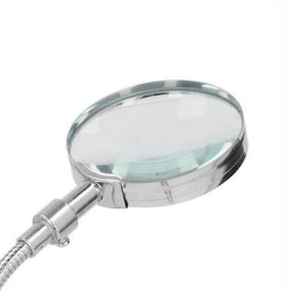 Imagem de Bancada De Reparo De Solda De Placa Com Lupa 3 X 4 Garras Jacaré CBRN20386