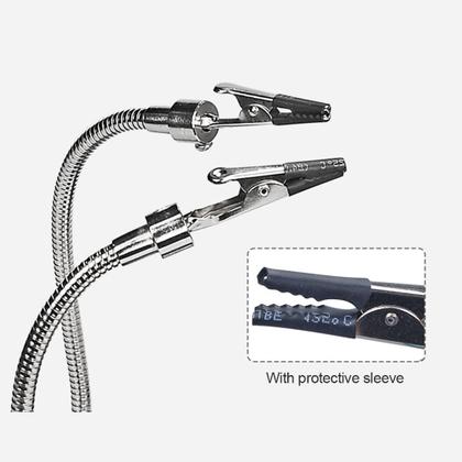 Imagem de Bancada De Reparo De Solda De Placa Com Lupa 3 X 4 Garras Jacaré CBRN20386