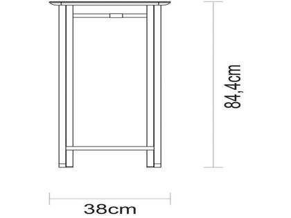 Imagem de Bancada para Churrasco de Madeira Tramontina - com Tábua Removível Teca