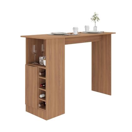 Imagem de Bancada para Cozinha com Adega 1 Porta com Prateleira