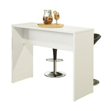 Imagem de Bancada para Cozinha Lux Madesa 115 cm - Branco