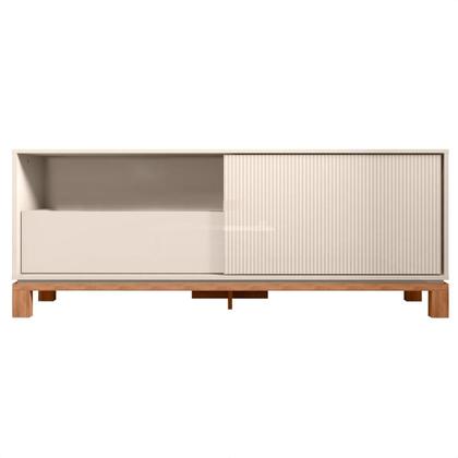 Imagem de Bancada Rack Para TV até 55 Polegadas Jace Marrom Caemmun