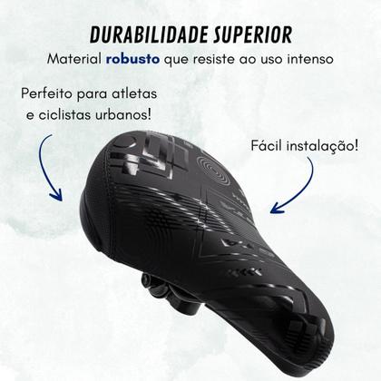 Imagem de Banco Bike Selim Bicicleta Bmx Gta Nitro Wheeling Grau Rl Tipo Gios Viking  Manobra Urbano Top