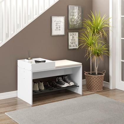 Imagem de Banco com futon e bandeja organizadora FLOW Be mobiliário