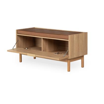 Imagem de Banco Sapateira Kaki 100 cm x 40 cm