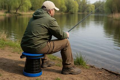 Imagem de Banco Telescópico Reforçado Retrátil 250Kg com Assento em PU
