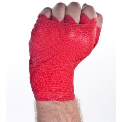 Imagem de Bandagem Faixa Elástica Flexivel  Adesiva Fita Tape Atadura Resistente Ortopédica Várias Cores 10cm x 4,5 metros