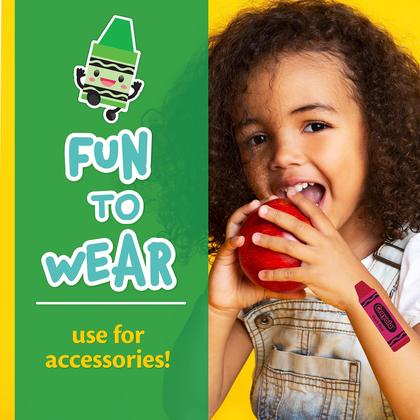 Imagem de Bandagens adesivas em forma de crayola para crianças 100 CT