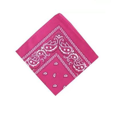 Imagem de Bandana Faixa Lenço Cabelo Rosa Pink Unissex Poliéster