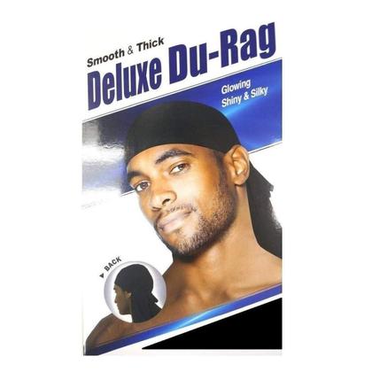 Imagem de Bandana Preta cetim c/ cauda longa Basquete Rapper c/ 3 un