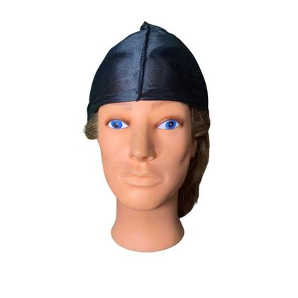 Imagem de Bandana Preta cetim c/ cauda longa Basquete Rapper c/ 3 un