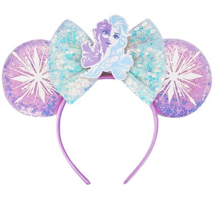 Imagem de Bandana RAZKO Elsa Costume Minnie Ears para mulheres e meninas