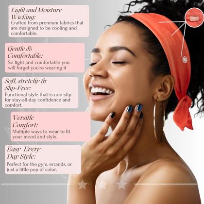 Imagem de Bandanas She Will Surze You SWAY patenteadas com 6 clipes para mulheres