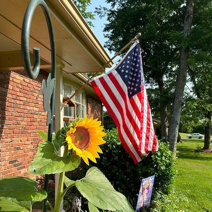 Imagem de Bandeira americana Bradford 91x152cm Heavy Duty 420D Poliéster