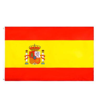 Imagem de Bandeira da Espanha Dupla Face 1,50 x 0,90 Mts Pronta Entrega