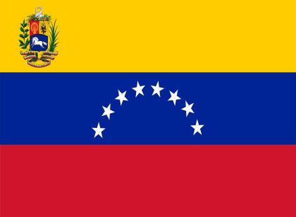 Imagem de Bandeira da Venezuela 80cmx140cm Tecido Oxford 100% Poliéster