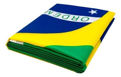 Imagem de Bandeira Do Brasil Grande Poliéster 1,9m X 1,4m Para Decoração E Eventos