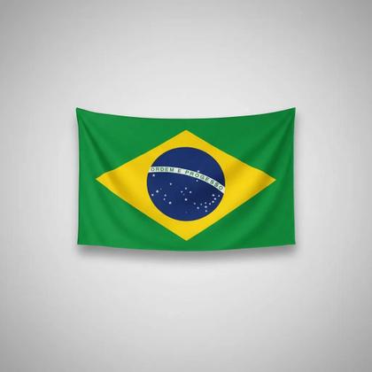 Imagem de Bandeira Do Brasil Média e Grande Copa Do Mundo Decoração