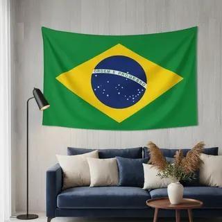Imagem de Bandeira Do Brasil Média e Grande Copa Do Mundo Decoração