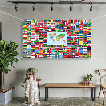 Imagem de Bandeira Missões Evangelho Nações Mundo