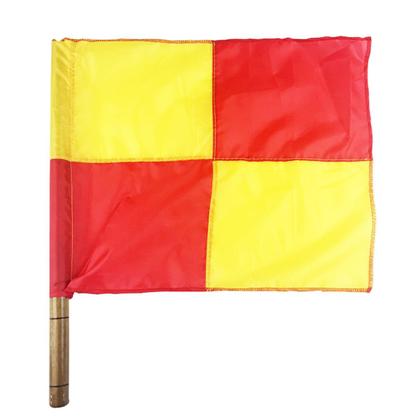 Imagem de Bandeira para Árbitro Auxiliar Quadriculada - Par
